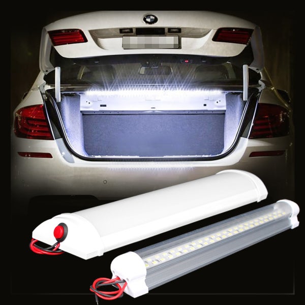 자동차 LED 트렁크등 슈퍼라이트 스위치타입 LED바 실내등 12V 24V