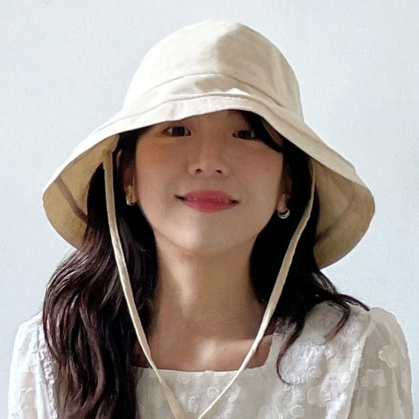 여름모자 챙넓은 여성 휴양지 바캉스 비치 여행 산책 와이드챙 버킷햇 벙거지 모자