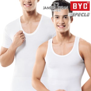 BYC 남성 런닝 순면 쿨 인견 메리야스 조끼 나시 민소매 반팔 런닝셔츠 빅사이즈