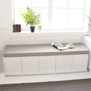 SF9681 5칸 수납 벤치 소파 DVX 윈도우시트