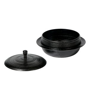 국내산 무쇠 미니가마솥 솥밥 누릉지 인덕션 청주금속 전통주물 24cm