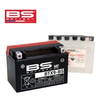 BS배터리 BTX9-BS 12V(유아사 YTX9-BS)포르테 보이저125 딩크125등