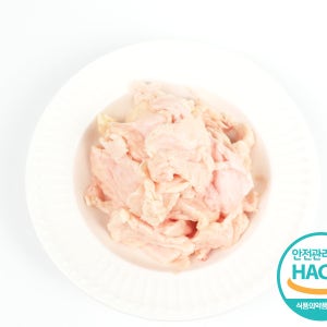 [치킨테이블] 닭기름 계육 향미유 닭라드 지방1kg냉동