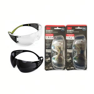 3M 안전 고글 SF400 - 거울렌즈(미러),검정렌즈