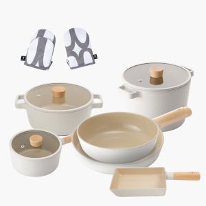 [N단독구성]네오플램 피카 IH 인덕션 패밀리 프라이팬 냄비 세트 (계란말이팬 구성)