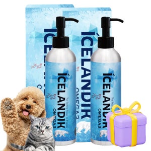 [랜덤 사은품] 카이쿠라 아이슬란딕 오메가3 오일 250ml, 2개