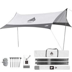 어반캠퍼 헥사 타프 420 풀구성 차박 피크닉 캠핑 그늘막 타프스크린 420x400cm