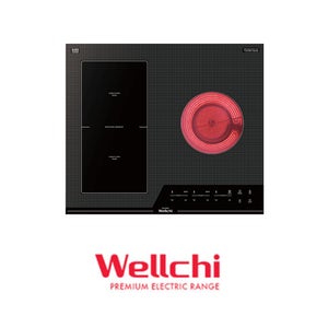 웰치 하이브리드 전기레인지 KR-CHB350 2IH+1HL