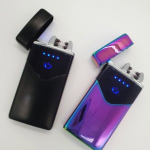 USB 충전 전자 라이터 전기라이터 충전라이터 환경보호 라이터 터치 라이터(2종)