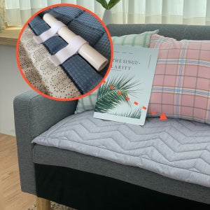 국산 인견 뱀부 안밀리는 쇼파패드 3인용 4인용