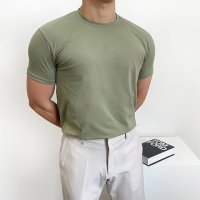 남자 머슬핏 반팔 짐웨어 헬스 기능성 쿨 어깨넓어보이는 티셔츠 6컬러