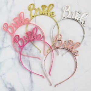 브라이덜샤워 Bride 머리띠 파티 소품