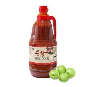 기픈샘 순창 매실맛 초장 2.2kg 초고추장 회초장 횟집 무침소스 다용도