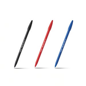 모나미 플러스펜 3000 12개 1갑 블랙,레드,블루