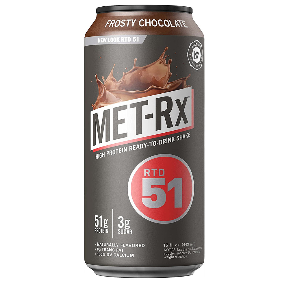 <b>MET-Rx 프로틴</b>쉐이트 443ml 12팩 프로스티 초콜릿 MET-Rx Ready to Drink Protein Shake, Keto Diet Friend
