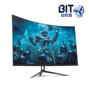 비트엠 Newsync X320QC 보더리스 75 커브드 1500R 무결점