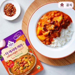 티아시아 스파이시 마살라 커리 분말 요리용 카레 100g 1개