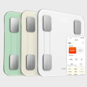 앳플리 T9 정확한 몸무게 저울 더블스마트인 바디체중계 체지방 가정용 전자 기계