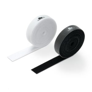 힐링쉴드 케이블타이 벨크로 전선정리 블랙 일반타입