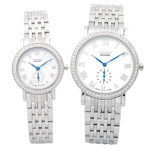 본사직영/정품 가이거 스위스 메이드 커플 메탈시계 GE6032WSQ