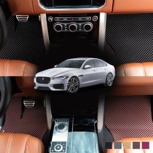 미로 엠보싱3D 카매트 / 재규어 XF X260 전용 2021년형 신소재차매트 트렁크