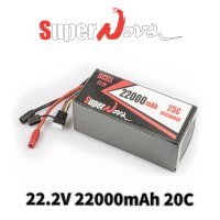 [SUPERNOVA] 슈퍼노바 6셀 22000mAh 25C 드론배터리 / 방제드론배터리