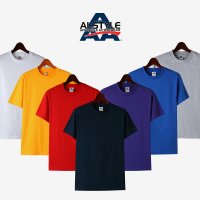 트리플에이 AAA 1301 USA 오버핏 무지티 반팔 티셔츠 2XL 3XL