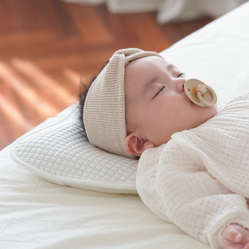 목높이 0cm 신생아 베개 초냉력 쿨리 아기 두상 태열 짱구 유아