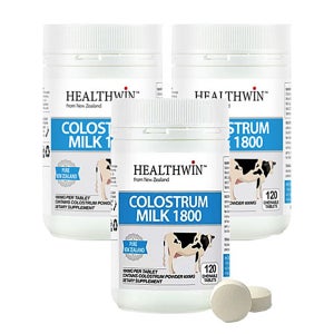 100% 순수 초유단백질 120정 3개 락티움 프로틴 콜로스트럼 헬스윈