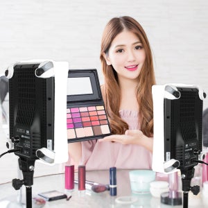 프로딘 유튜브 촬영 방송 조명 장비 콤보24C 스탠드 2조세트
