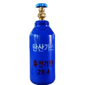 고압 CO2 봄베 3.4L (22mm 표준밸브) 30년06월