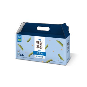 [선물세트] 매일두유 고단백 플레인 저당두유 190ml 24팩 [도착보장]