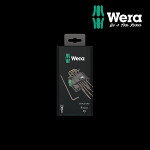 WERA 베라 수공구 967/9 별 렌치세트 TORX L형 9pcs 볼엔드(073598)