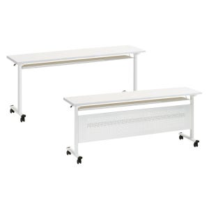 스팅어 각상판 화이트 하부 연수용 테이블 세미나 수강용 책상 강의용 회의용 강의실 CF