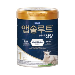 앱솔루트 산양 분유 1~2단계 750g 3캔