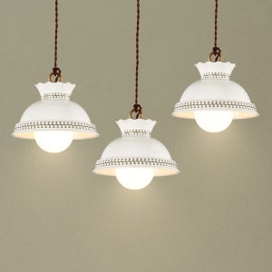 국산 왕관도자기 1등 2등 3등 펜던트 LED 식탁등 북유럽 포인트 인테리어 조명