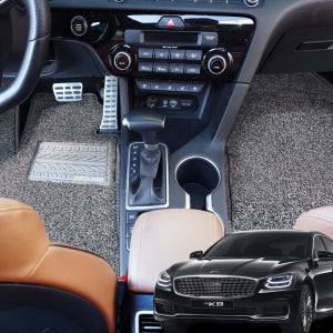 코일매트 기아 더뉴K9 2륜 일반형 1+2열풀세트