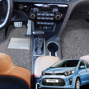 코일매트 기아 올뉴모닝3세대JA 일반형 1+2열풀세트