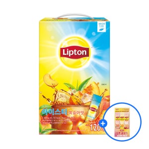 립톤 아이스티 스틱 복숭아 14g x 120개입 + 콤부차 3개입