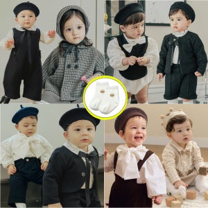 리틀티니 아기 정장 백일 돌잔치 남아 턱시도 화동 하객룩 돌수트