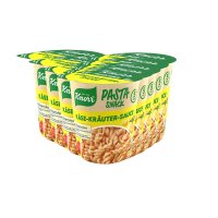 크노르 즉석 치즈 허브 소스 컵 파스타 59g x 8팩 간편 컵누들 Knorr