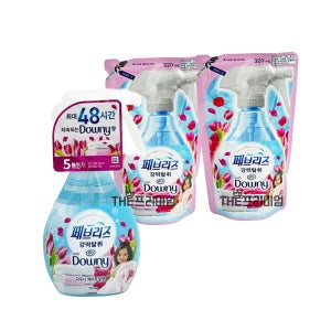 최신리뉴얼 페브리즈 섬유탈취제 다우니향 370ml 1개+리필 320ml 2개