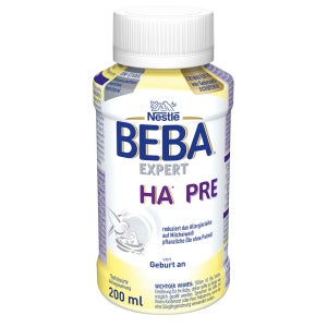 네슬레 독일 베바 엑스퍼트 HA PRE 액상 분유 200ml 5팩 만0세 이상 Expert HA Pre starting milk
