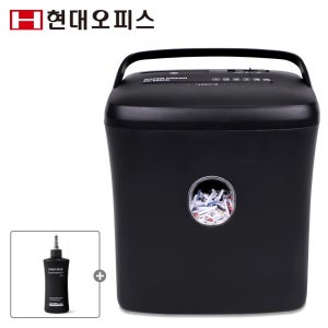 현대오피스 중형 문서세단기 PK-650CD 종이세절기 사무실 서류파쇄기 10매 소형 가정용