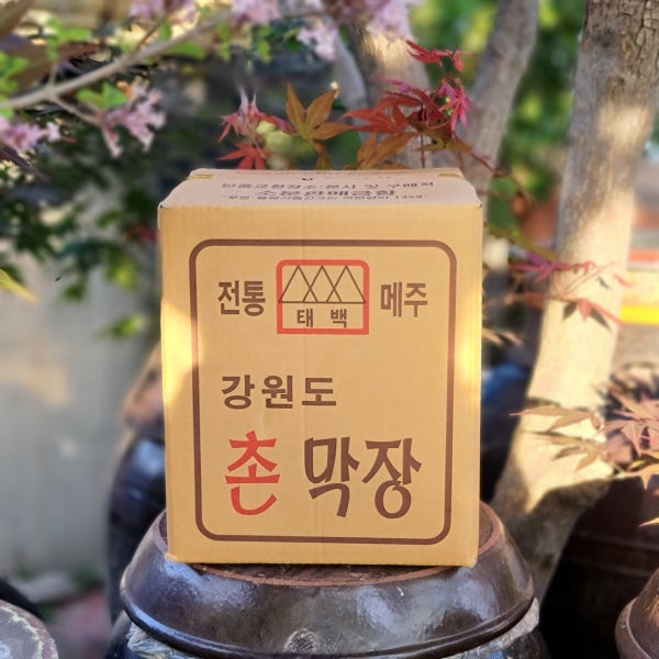 재래식 전통 메주 태백 강원도 촌막장 막장 14kg