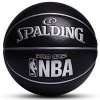 NBA 스팔딩 농구공 PRO GRIP 블랙 한정판 PU 7호 76-250Y 실내외