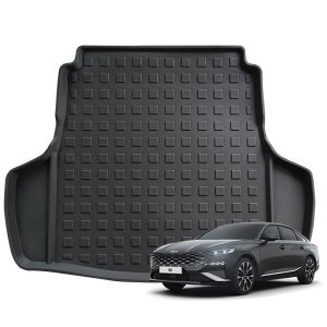 바이오카매트 기아 K8 (21.04~) 가솔린 하이브리드 장착가능_카본 3D트렁크매트