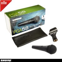 [당일 출고] Shure 슈어 PGA58 LC 보컬용 다이나믹 마이크