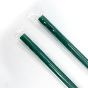 일자빨대 개별포장 7mm 21cm 녹색 500개 스트로우