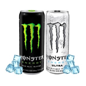 몬스터에너지 드링크 울트라 그린 355ml 6캔씩 12캔 고카페인 에너지음료